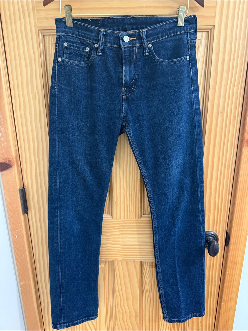 Levi's Straight Fit Jeans in Deep Indigo